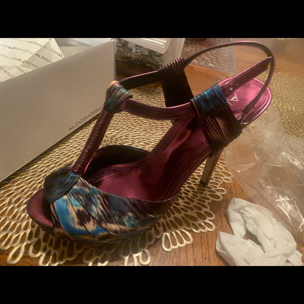 ALDO Stacks heels NWT